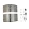 Fleetline Brake Shoe Kit - Two Lined Brake Shoes With Hardware, New, Abex, Ex, 23000 Gawr 4515QHP - alternate 2